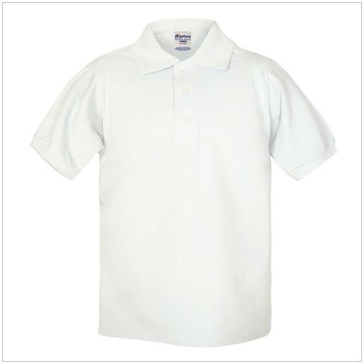 Playera Blanca Playera Cuello V Optima PLAYERA OPTIMA 32633