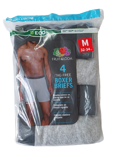 Boxer fruit of the loom tallas 2025