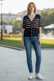 BLUSA YIMAI MIS0036 BLUSA CV ABIERTA DAMA