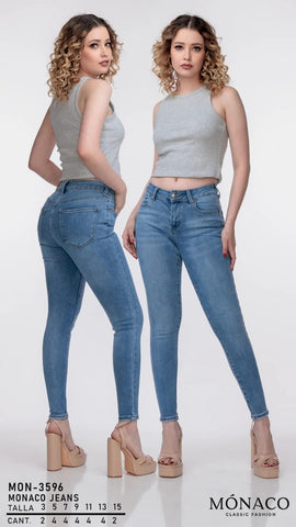 PANTALON MONACO MON-3596 PANTALON SKINNY DAMA