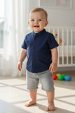 CAMISA KRACTO ONIX CAMISA LISA MAO MC BEBE