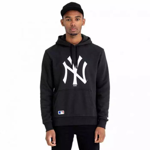 SUDADERA NEW ERA 11863701 TEAM LOGO HOODY NEYYAN BLK