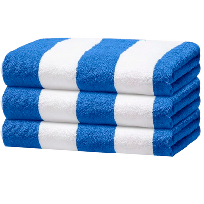 TOALLA CASTELOG 2144 TOALLA ALBERCA RAYAS MICROFIBRA