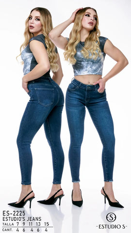 PANTALON ESTUDIOS ES-2225 PANTALON SKINNY DAMA