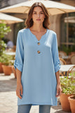 26212 VESTIDO SAGUE  M/C LISO