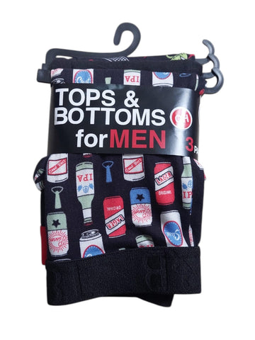 BOXER TOPS&BOTTOMS 21315 T&B CAB OI25 3PACK BOXER