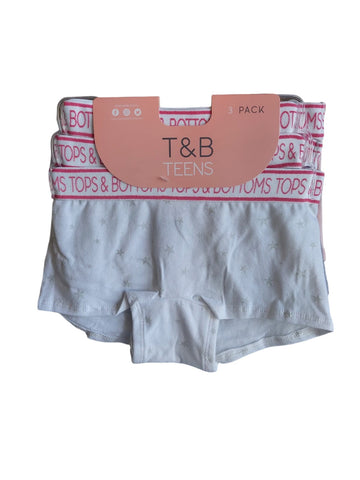 25747 T&B TEENS BRIGHT  3PCK  BOXER