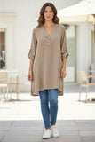26212 VESTIDO SAGUE  M/C LISO