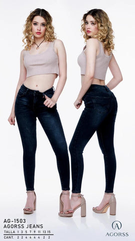 PANTALON AGORSS - ARGOSS AG-1503 PANTALON SKINNY DAMA
