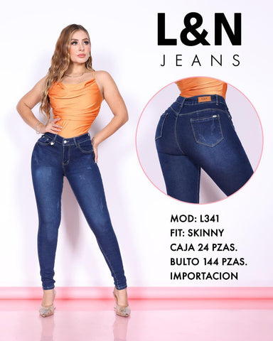 PANTALON L&N L341 PANTALON SKINNY DAMA