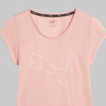 BLUSA PUMA 52032023 DAM PERFORMANCE HEATHER CAT TEE W