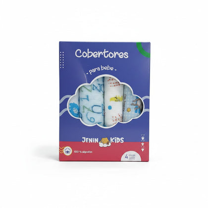 COBERTOR JENIN KIDS 104 COBERTOR BEBE 4PACK