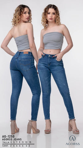PANTALON AGORSS - ARGOSS AG-1250 PANTALON SKINNY DAMA
