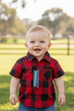 CAMISA KRACTO SPORT CAMISA CUADROS MC BEBE