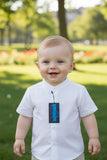 CAMISA KRACTO ONIX CAMISA LISA MAO MC BEBE