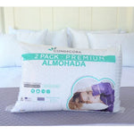 ALMOHADA CONDECORA 01561 ALMOHADA 2PACK PREMIUM ESTANDAR 48X68 CM