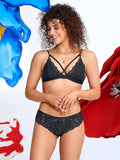 BRALETTE ILUSION 93015 CONJUNTO BRALETTE Y PANTIE