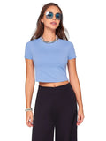 BLUSA ILUSION 40026 PLAYERA MC DAMA