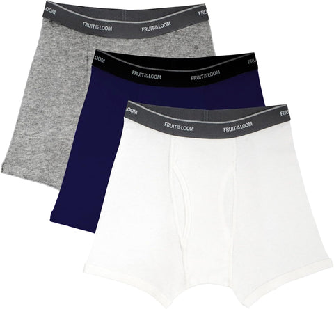 BOXER FRUIT OF THE LOOM 3GCBS01 BOYS SHORT COLORES Y ESTAMPADOS 3 PK