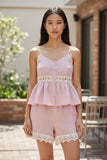 CONJUNTO YIMAI 26H23 CONJUNTO BLUSA SHORT DAMA