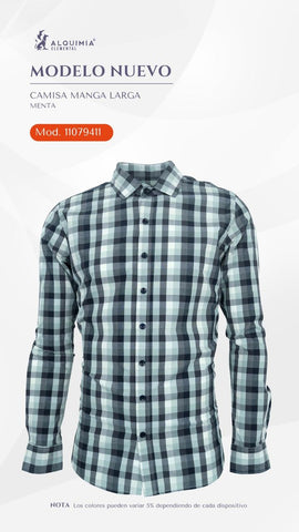 CAMISA ALQUIMIA 11079411 CAMISA CUADROS ML CAB