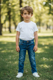 PANTALON DODO 110020 PANTALON SKINNY NIÑO BASICO