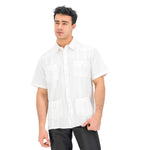 GUAYABERA YUCACHEN 010 MC GUAYABERA CAB POPELINA 4 BOLSAS