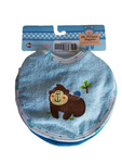BABERO MI PRIMER REGALO G-91139 BABEROS 2 PACK DE TOALLA CHICOS CON IMPRESION BASICO