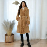 ABRIGO YIMAI M03 ABRIGO LARGO CON PELUCHE