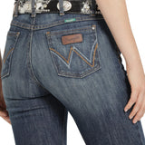 PANTALON WRANGLER 112373581 JEANS RETRO HIGH RISE CORTE BOTA DAMA