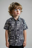 CAMISA KRACTO CASIO CAMISA NIÑO ESTAMPADA MC