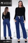 PANTALON AMERICAN GOOSS JEANS AG246-3 PANTALON WIDE LEG DAMA