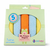 TOALLITAS MI PRIMER REGALO E-40057 TOALLITAS FACIALES 5 PACK BASICO