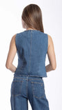 CHALECO BALAM BL7432 CHALECO MEZCLILLA DAMA