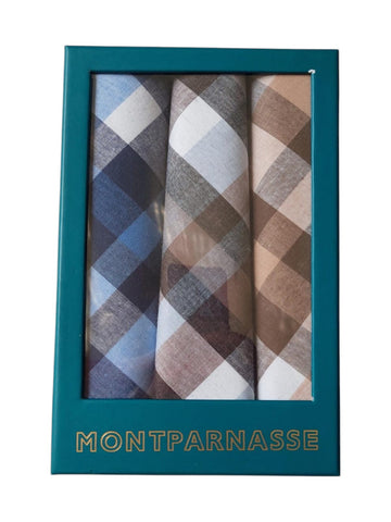 PAÑUELO MONTPARNASSE PAÑUELO ESTUCHE 3 PIEZAS