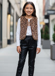 CONJUNTO TELITAS KIDS 250 3PZAS MALLA VINIPIEL CHALECO ANIMAL PLAYERA ML JIVENCITA