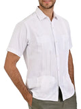 GUAYABERA MARISCAL ML88C0101 GUAYABERA 4 BOLSAS MC