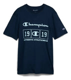 PLAYERA CHAMPIONS GP01MFW25017230 CAB CHAMPION 19 C 19 SCRIPT LOGO MEN TEE