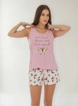 PIJAMA TOPS&BOTTOMS 20381 T&B DAM PV25 PIJAMA TANK SHORT