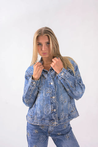 CHAMARRA DOUX DXJ0415 CHAMARRA MEZCLILLA