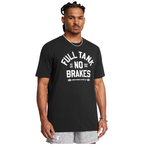 PLAYERA UNDER ARMOUR 1386806001 UA M FULL TANK 60/40S SS-BLKPLAYERA