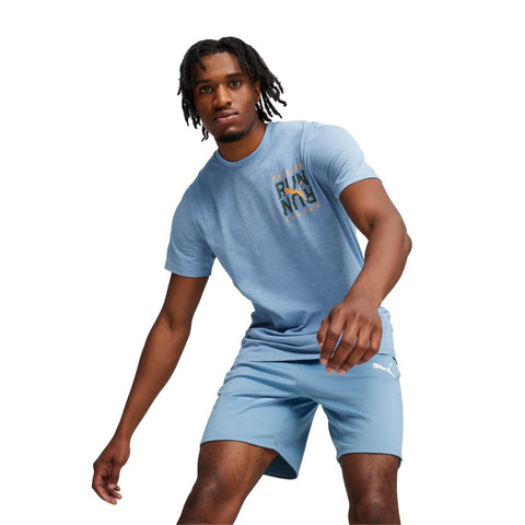 PLAYERA PUMA 52510820 CAB MENS GRAPHIC RUN EMBLEM TEE