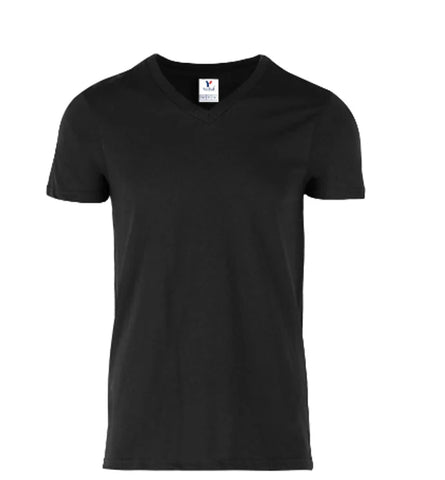 C0306 COLORES ECH-EG PLAYERA CUELLO V MANGA CORTA PARA CABALLERO 170 GR/M2 CHIFON 100% ALGODON