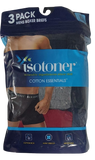 BOXER ISOTONER ISM8090-MUL 3PACK BOXER CAB