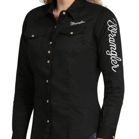 CAMISA WRANGLER 112334013 CAMISA DAMA VAQUERA BASICA ML