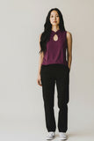 BLUSA LONDON FASHION 130-26 BLUSA DAMA SIN MANGAS