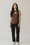 BLUSA LONDON FASHION 130-26 BLUSA DAMA SIN MANGAS