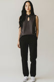 BLUSA LONDON FASHION 130-26 BLUSA DAMA SIN MANGAS