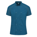 FILPINA RED KAP 051WTL WOMENS AIRFLOW RAGLAN CHEF COAT WITH OILBLOK TECHNOLOGY