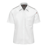 FILIPINA RED KAP 501WWH WOMENS AIRFLOW COOK SHIRT WITH OILBLOK TECHNOLOGY